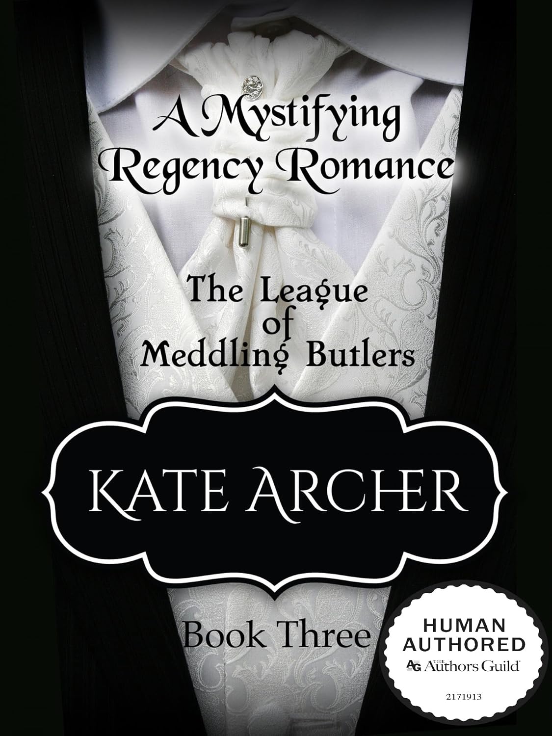 Kate Archer A Mystifying Regency Romance front cover view historical fiction book