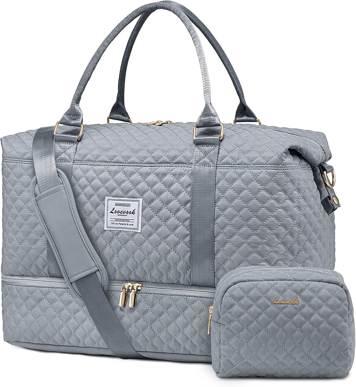 LOVEVOOK travel duffle bag front view weekender luggage
