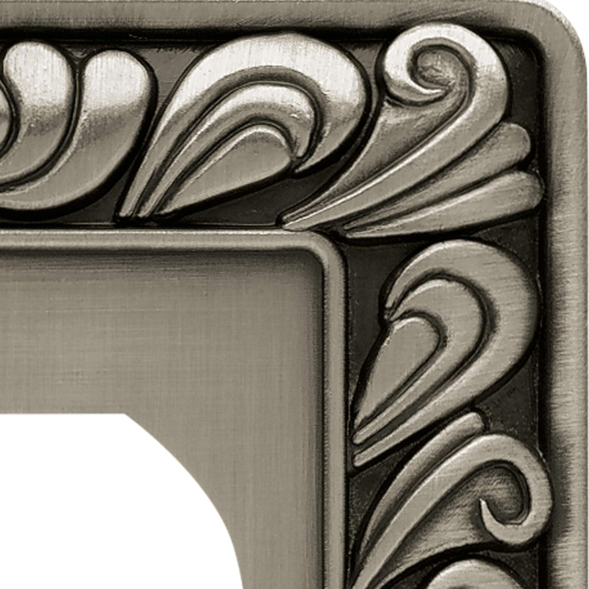 Franklin brass paisley switch cover back side construction