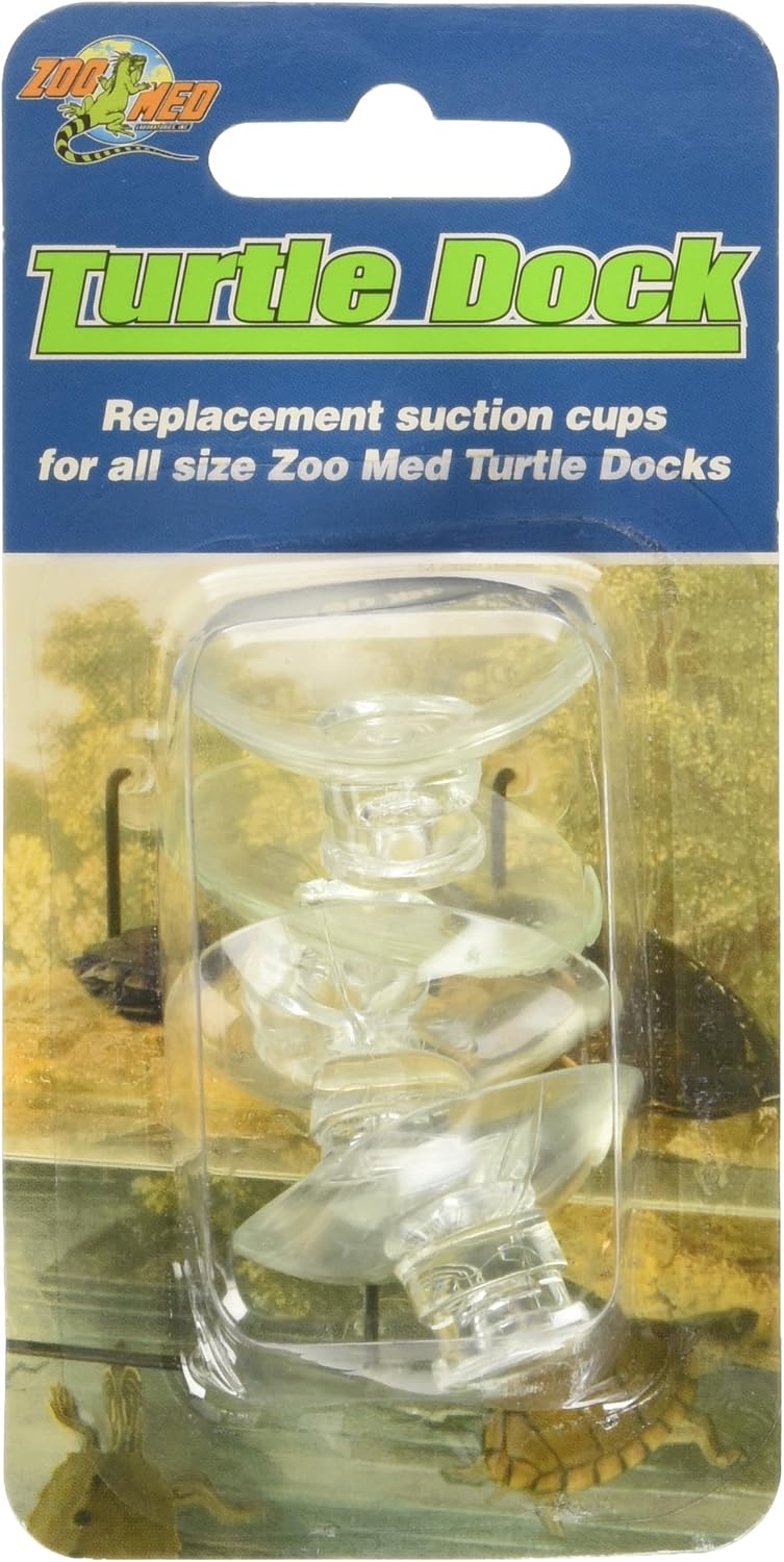 Zoo Med turtle dock suction cups front view replacement hardware