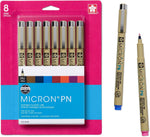 Sakura Pigma Micron pen set front view packaging