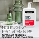 Neutrogena Ultra Gentle Daily Cleanser pump mechanism close up