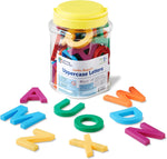 Learning Resources Jumbo Magnetic Uppercase Letters set front view