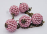 Handmade jewelry sample crafted with Jet Black SuperDuo beads