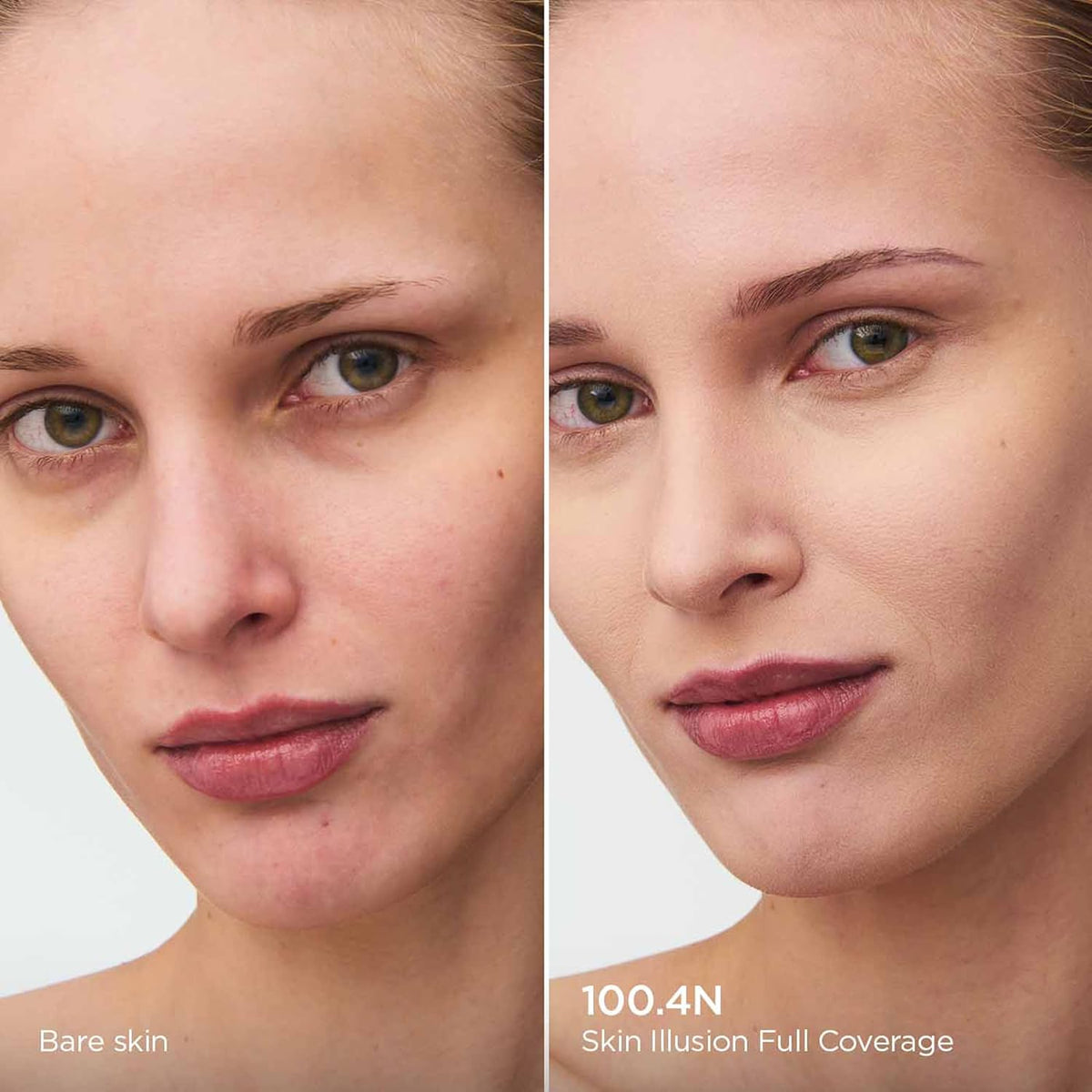 Clarins liquid foundation bottle cap removed showing pump applicator