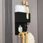 Advezo modern entryway decor organizer full setup