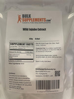 Close up of pure jujube fruit extract powder texture