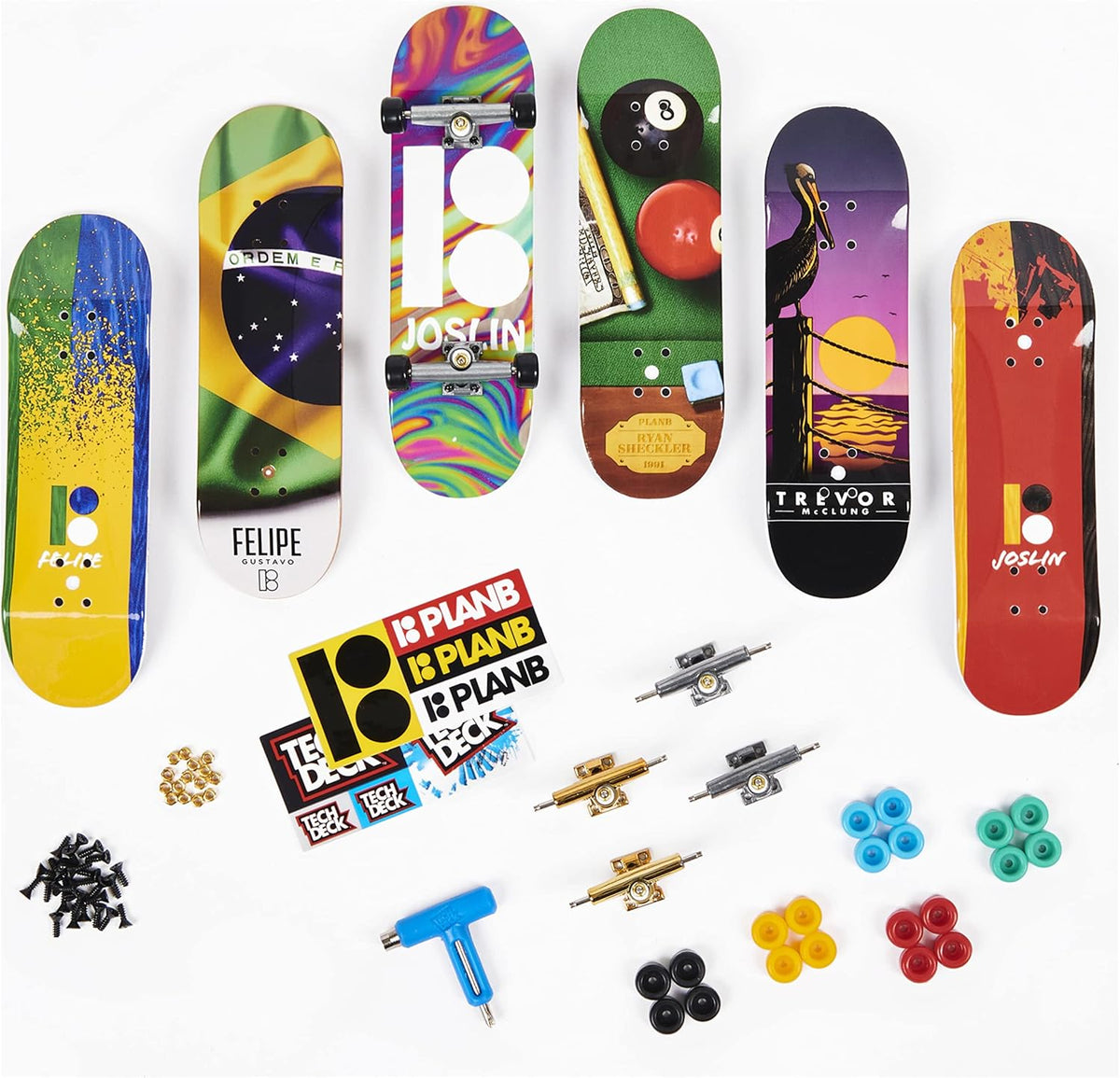 Tech Deck Sk8shop fingerboard collection set lifestyle angle view