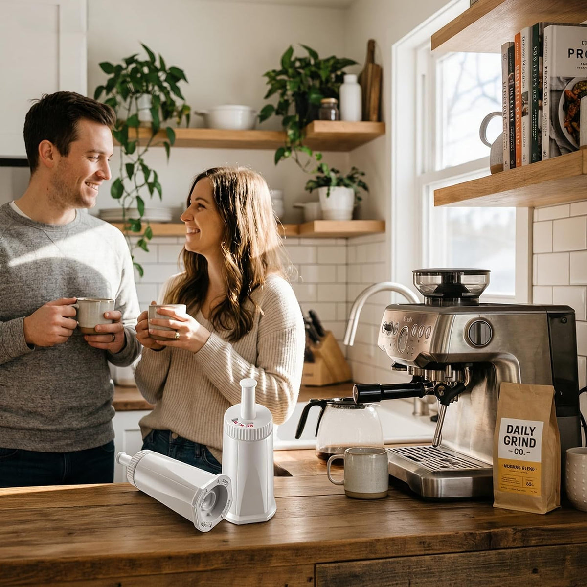 TOMOON espresso filter in retail packaging