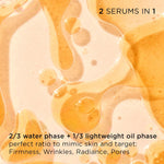 Radiance Clarins Double Serum Light Texture side profile bottle