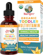 MARYRUTH'S USDA Organic Multivitamin Drops for Infants w/Iron, Vegan, 2oz | With Iron, USDA Organic, Immune Support & Overall Wellness, Vegan, Non-GMO - Image 11
