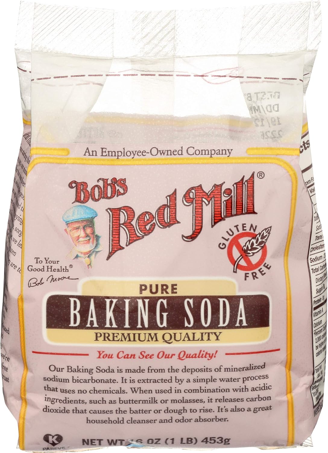 Bob's Red Mill Baking Soda front view package