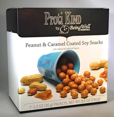 Peanut & Caramel Coated Soy Puff - Image 1