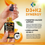 Nutra Harmony liquid vitamin D3 K2 drop consistency
