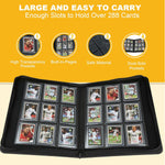 CARDBINDER Toploader Binder side profile view