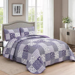 Mybedsoul California King quilt set laid flat on bed