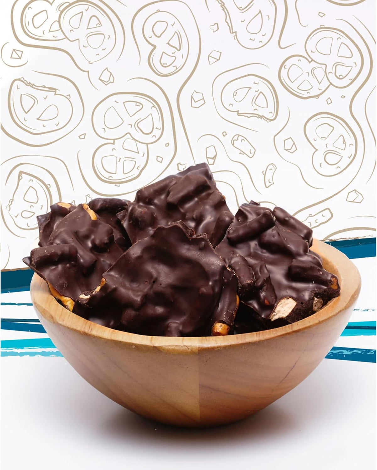 Barkthins imported USA chocolate snack bag