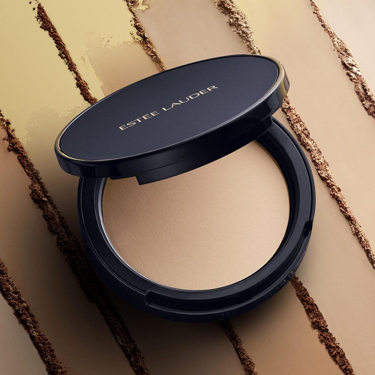 Estee Lauder Double Wear translucent matte setting powder sheer coverage demonstration