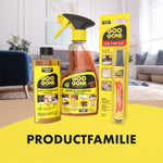 Goo Gone adhesive remover bottle with cleaning tool