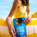 Authentic SkinnyDipped USA imported snacks packaging back details