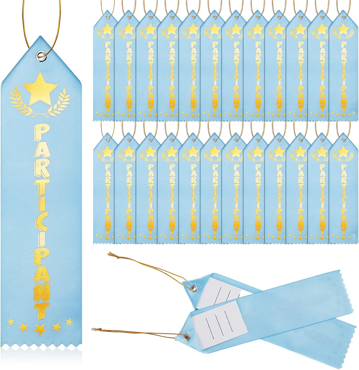 Zeyune participant award ribbon front view