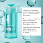 Application of Bliss Clear Genius toner on cotton pad
