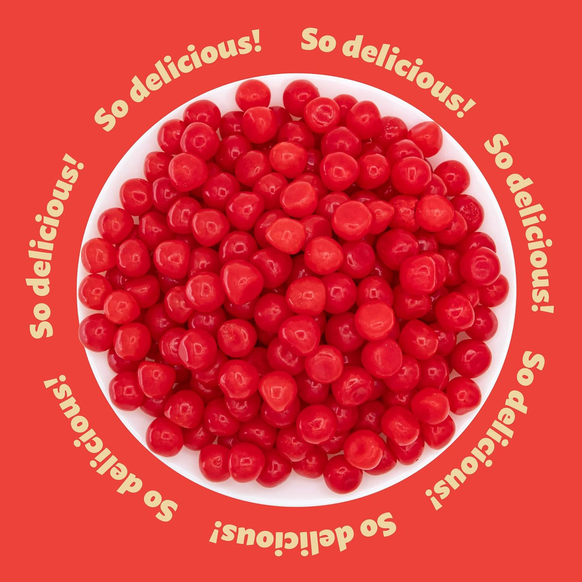 Bulk packaging of ILIKE! old-fashioned cherry sours candy