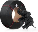 Bambu Lab PLA Basic Gold mounted on reusable spool