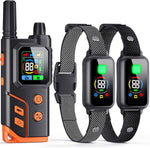 Ming Yun wireless dog fence and correction collar system front view for outdoor pet containment.