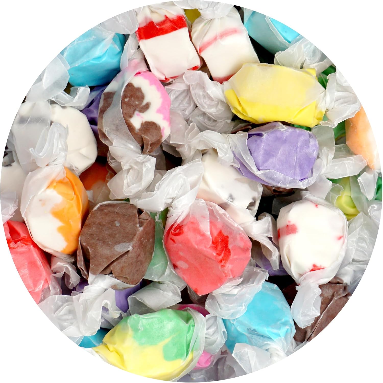 The Hampton Candy Company Salt Water Taffy Assorted Mix front bulk bag view buy online India