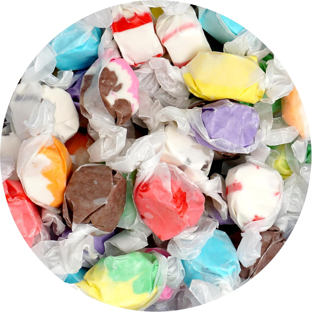 The Hampton Candy Company Salt Water Taffy Assorted Mix front bulk bag view buy online India