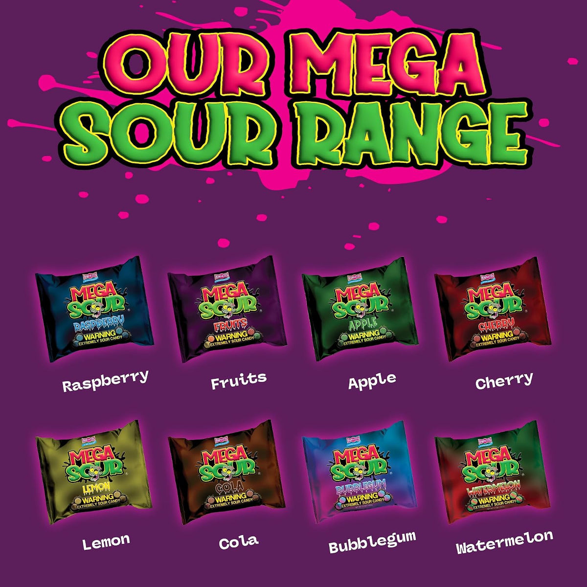 Premium 104 grams bag of copper pan cooked intense sour raspberry drops.