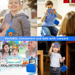 ANFHOH kids camera case top handle close up