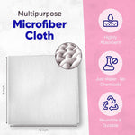 Kaywos cleaning cloth wiping a glass window surface