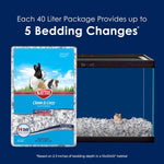 Close up of Kaytee paper bedding texture for small pets