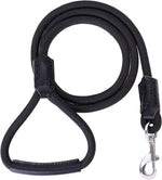 Mile High Life Rope Leash with Genuine Leather Connection, 6 FT/5 FT/4 FT, Heavy Duty Leash for Medium & Large Dogs (Brown, 48 Inch) - Image 12