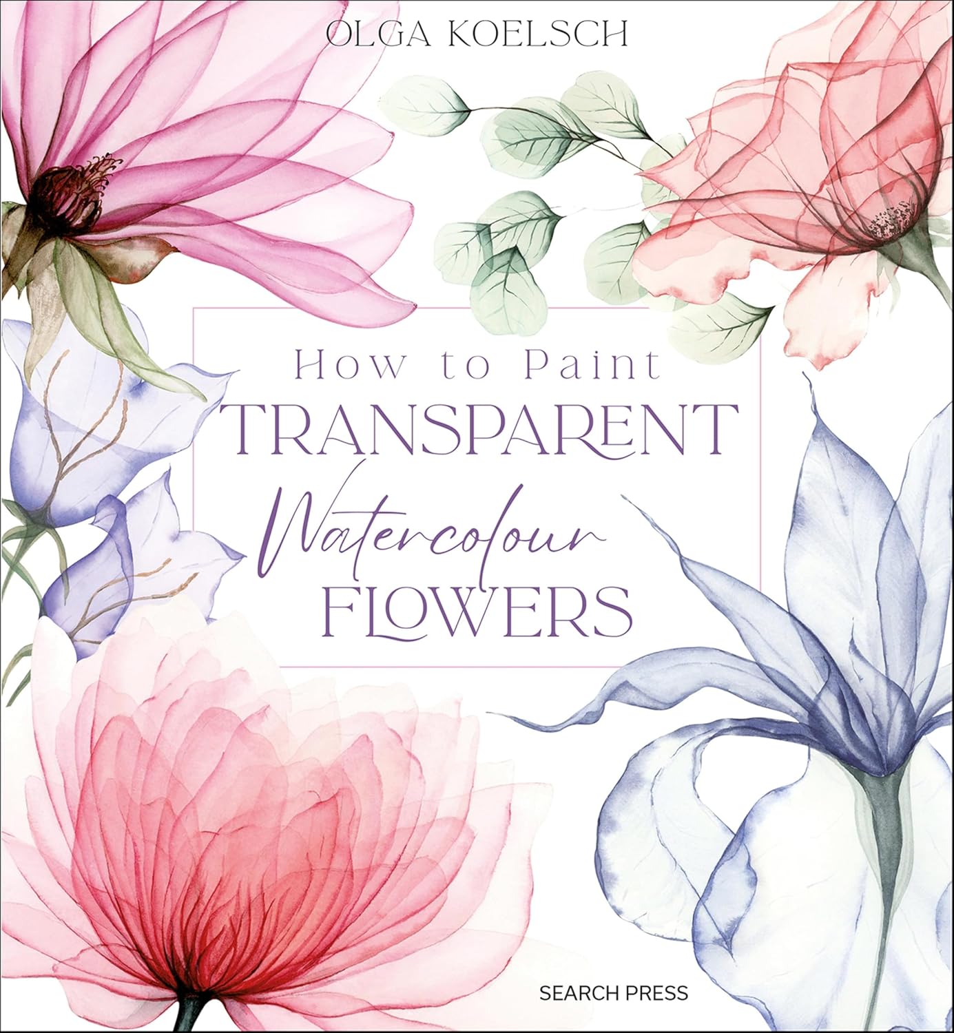How to Paint Transparent Watercolour Flowers - Image 1