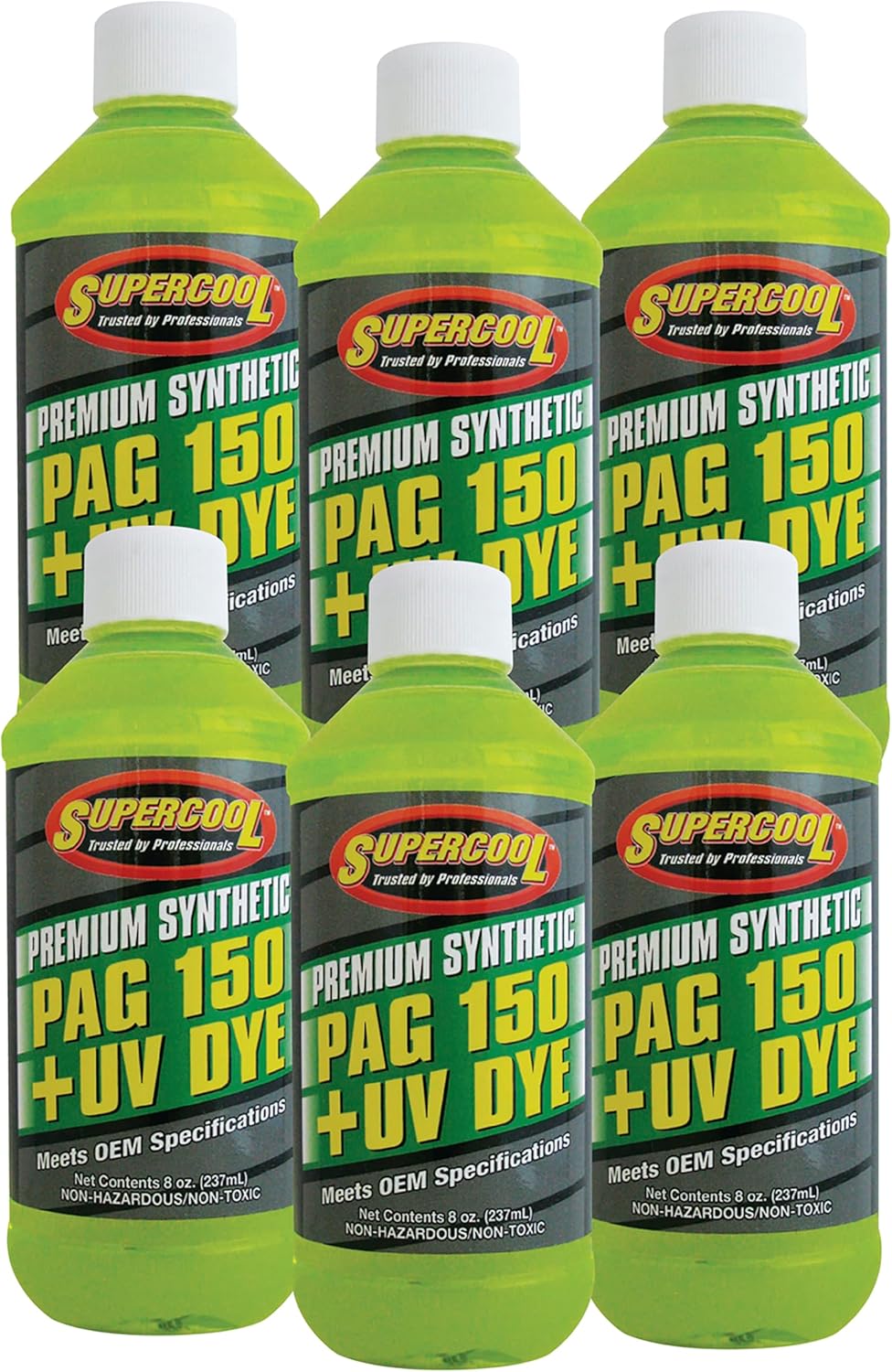 TSI Supercool P150-8D-6CP PAG 150 oil eight ounce bottle front view
