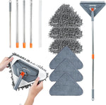 Lihengkong long handle wall mop front view for ceiling dusting