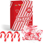 4E's Novelty 50 Pack Mini Candy Canes Bulk - Individually Wrapped, 2-Inch Mini Candy Canes, Classic Peppermint Flavor, for Christmas Treats and Christmas Bulk Stocking Stuffers, Perfect for Kids & Adults - Image 10