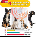Side profile of waterproof ultrasonic bark box for dogs