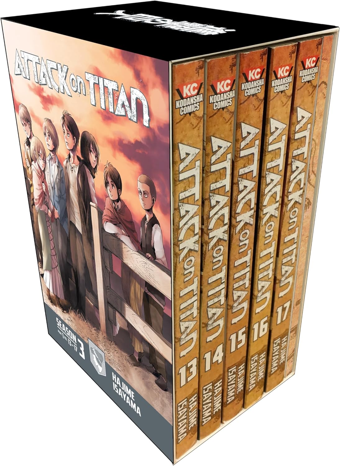 Attack on Titan Season 3 Part 1 Manga Box Set - Image 1