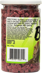 Nature Zone soft gel bites for bearded dragons container view imported pet food
