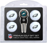 Team Golf NFL Regulation Size Golf Balls (4 Count) & Divot Tool with Removable Double-Sided Magnetic Marker - Image 10