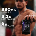 Rule One Proteins preLIFT scoop serving size powder texture