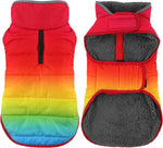 Petglad Dog Winter Coat, Waterproof Dog Jacket with Leash Hole, Reflective Adjustable Pet Snow Vest, Warm Fleece Sweater for Small Medium Large Dogs - Red, XS - Image 12