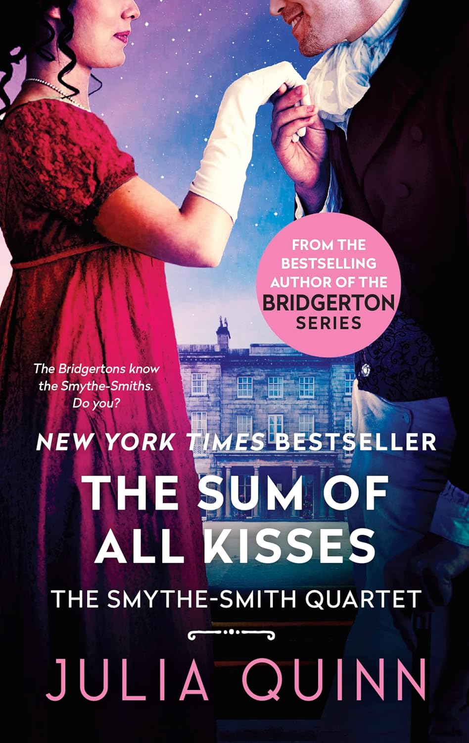Julia Quinn The Sum Of All Kisses mass market paperback novel front cover view