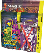 Magic: The Gathering Aftermath Collector Booster Box front view trading cards