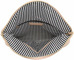 FashionPuzzle clutch bag magnetic snap closure