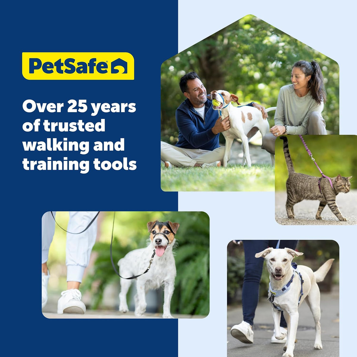 PetSafe Easy Walk Harness, No Pull Dog Harness, Black, Extra Large | Patented Martingale Loop Gives Gradual Shoulder Pressure to Stop Pulling, Front-Chest Leash Clip Prevents Gagging - Image 9